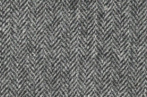 Grey/Black Herringbone
