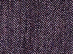 Purple/Black Herringbone