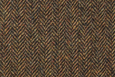 Mid Brown/Black herringbone