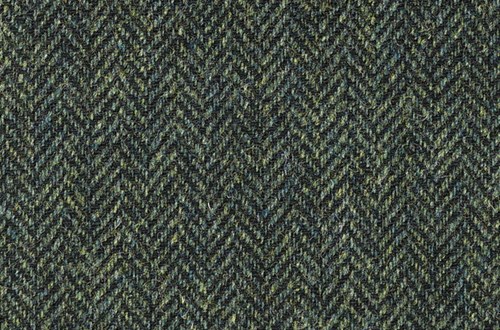 Moss Green/Black herringone