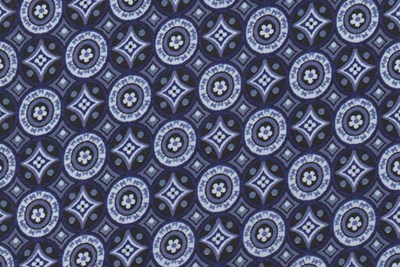 Mid Blue Star Design