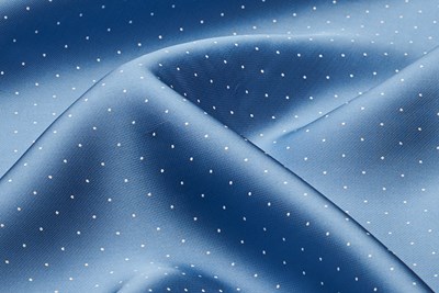 Light Blue / White Spot