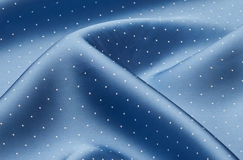 Light Blue / White Spot
