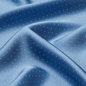 Light Blue / White Spot