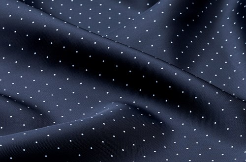 Navy / White Spot