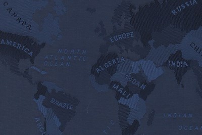 Navy World Map