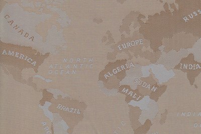 Beige Two Tone World Map