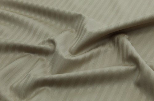 Beige Herringbone Style Self Stripe