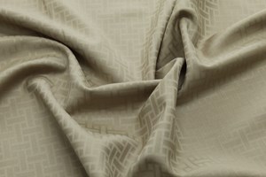 Beige Self Geometric Box