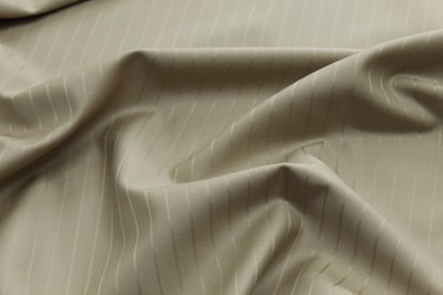 Beige Self Stripe