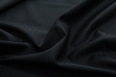 Black Self Stripe