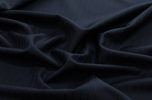 Dark Navy Self Stripe
