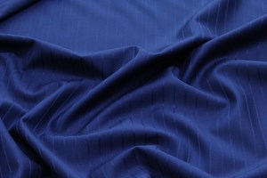 Bright Blue Self Stripe