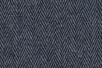 sky blue/black herringbone