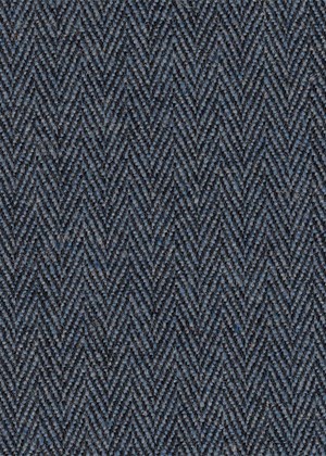 sky blue/black herringbone