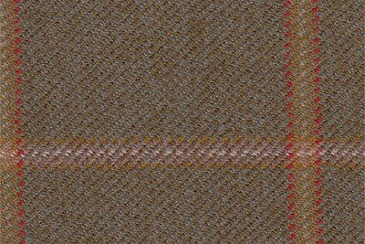 green w/ red/gold windowpane