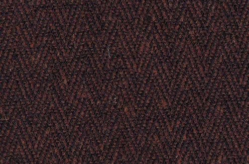 burnt orange/black herringbone
