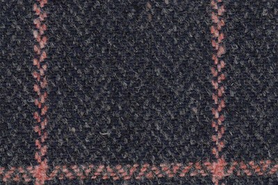 Navy /w pink windowpane