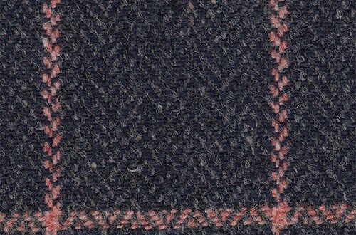 Navy /w pink windowpane