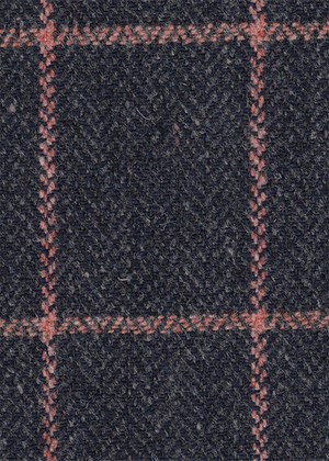 Navy /w pink windowpane