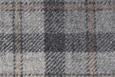 Grey/gold/black check