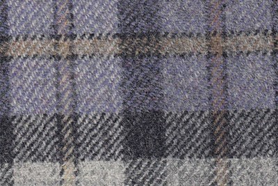 Grey/Black/Lilac/Gold large check