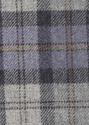 Grey/Black/Lilac/Gold large check