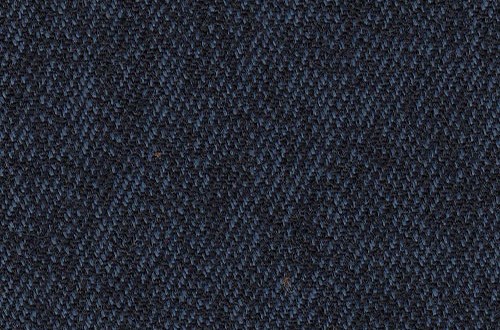 plain black / blue twill