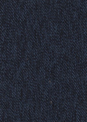 plain black / blue twill