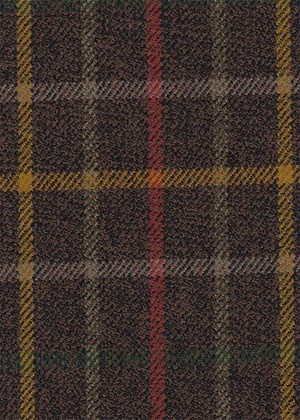 Brown w/yellow/red/green check